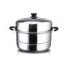 Li Lang Stainless Steel Double-Layer Steamer Pot