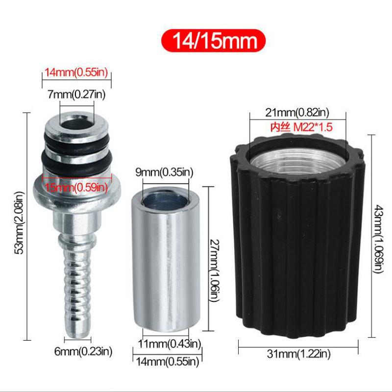 

Быстросъемный штекер Адаптер быстроразъемного соединения для мойки высокого давления C
