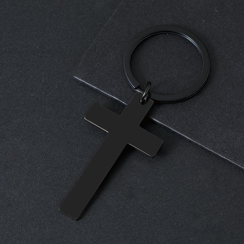 Stainless Steel Engravable Tag Pendant Keychain - Festival Gift