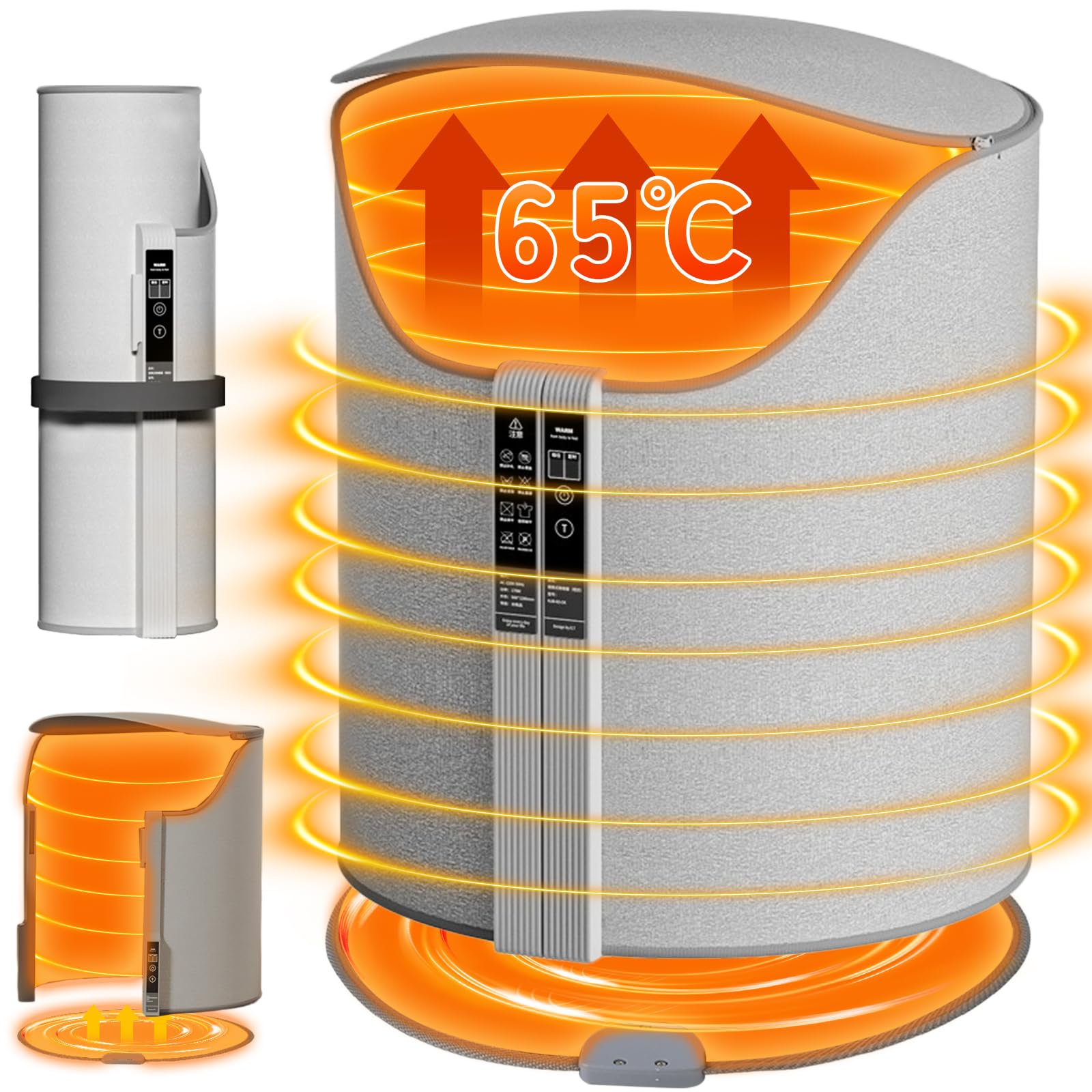 

Eastbury Panel Heater Wall Shelf Feet Desk Heater Omnidirectional Heat Generation 2024 Новейший Feet Heater Under Desk 5 Level Adjustment Temperature