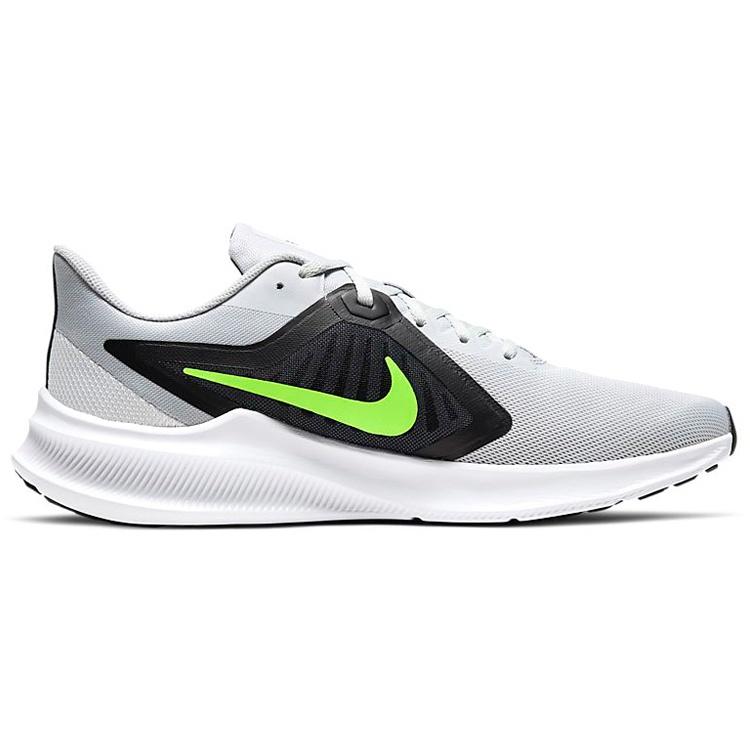Nike Downshifter 10 Grey/Black/Green Men's CI9981-005