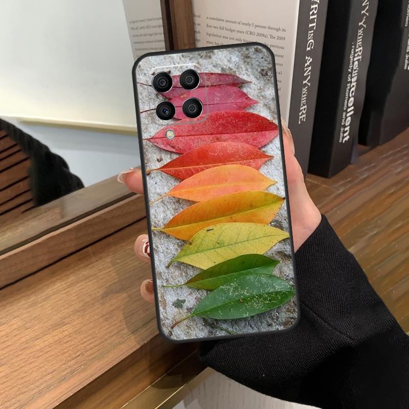 Colorful Leaves Case For Samsung Galaxy M13 M53 M51 M31 M11 M14 M34 M54 M12 M32 M52 M16 M36 M56 M15 M35 M55