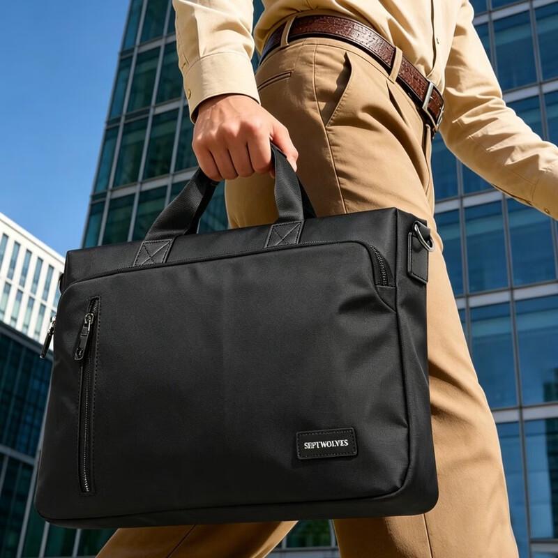 Septwolves Men s Business Laptop Briefcase 15.6 inches