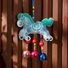 Embroidered Chinese New Year Incense Packet Chinese Red Horse Wind Chimes Decoration  Cultural Gift