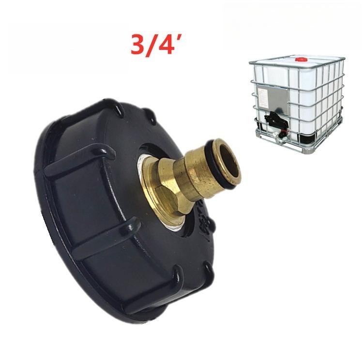 IBC Tank Chemical Drum Fittings Small Nipple Connector, Garden Connector, Water Pipe S60*6 To 1/2''