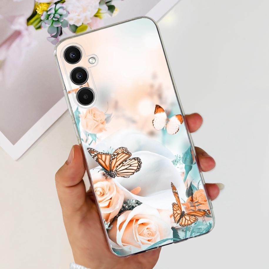 Silicone Case For Samsung Galaxy A14 A34 A54 5G Cover New Fashion Slim Soft Bumper For Samsung A34 5G SM-A346B A 34 Phone Fundas