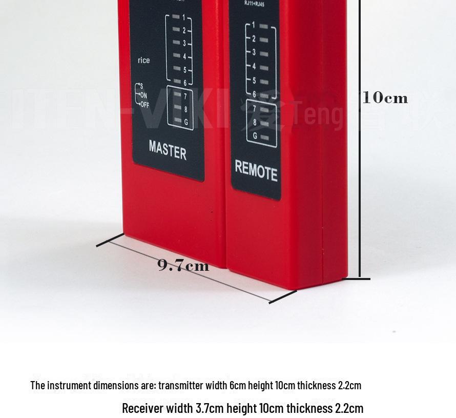 Multi-Function RJ45 Network Cable Tester with Signal Detector