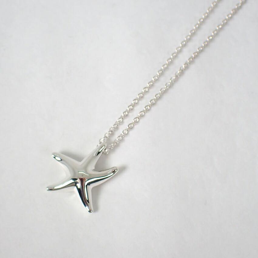 [Gebraucht] TIFFANY/Tiffany 925 Seestern Anhänger/Halskette/g483-36