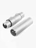 CableCreation Set XLR XLR Canon Stecker XLR Konvertierungsstecker Stereo Mini-Stecker Mikrofon Kompatibel Mixer Silber XLR, [1 verfügbar] Stecker-Stecker &