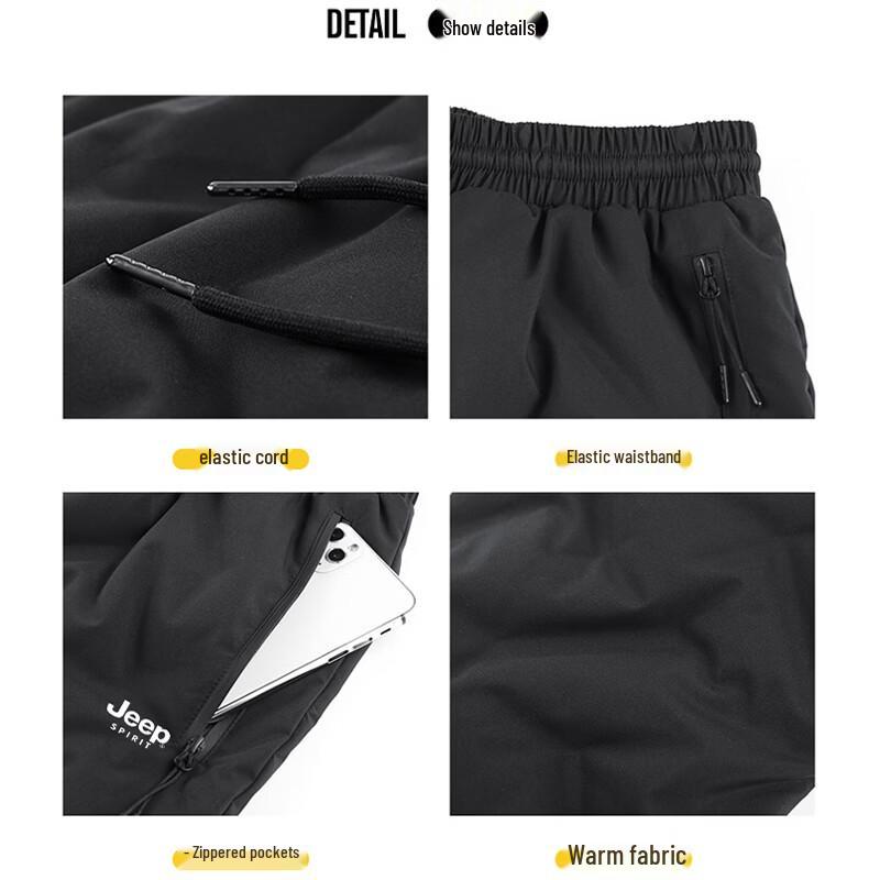 JEEP SPIRIT Men's Down Casual Pants