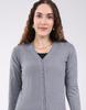 Monte Carlo Women's Regular Fit Solid V Neck Full Sleeve Cardigan