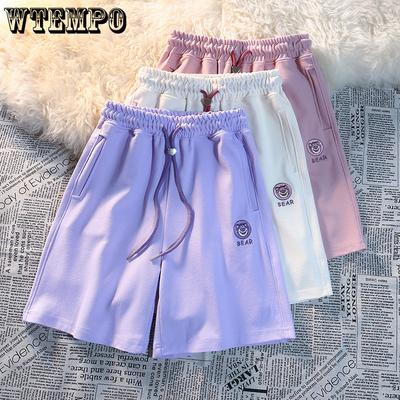 Girls' Summer Shorts for Outerwear Girls' Thin Five Quarter Pants Children's Pants
