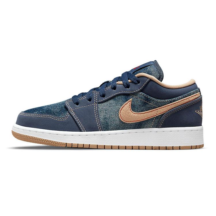 

New Jordan 1 Low SE Denim GS DM4692-400 36