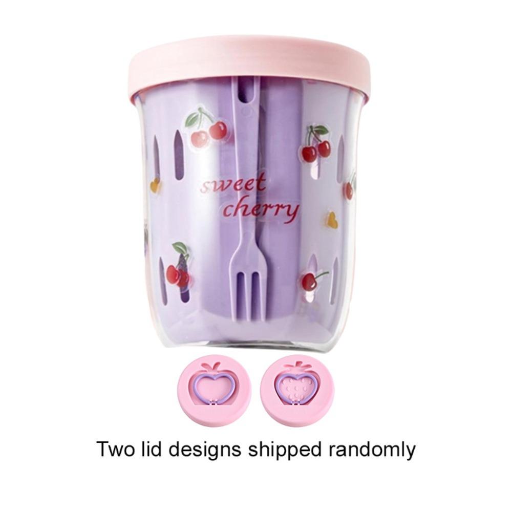 Auslaufsicherer Frühstücksbecher Wiederverwendbar Ablass-Fruchtbecher Multifunktionaler Haferflockenbehälter Büro