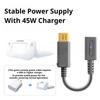 Typ-C Buchse auf Retro-Spielekonsole Ladekabel-Adapter für PSP 1000 2000 3000 PSP GO Wii U NDSi 3DS USB-C Stromkonverter