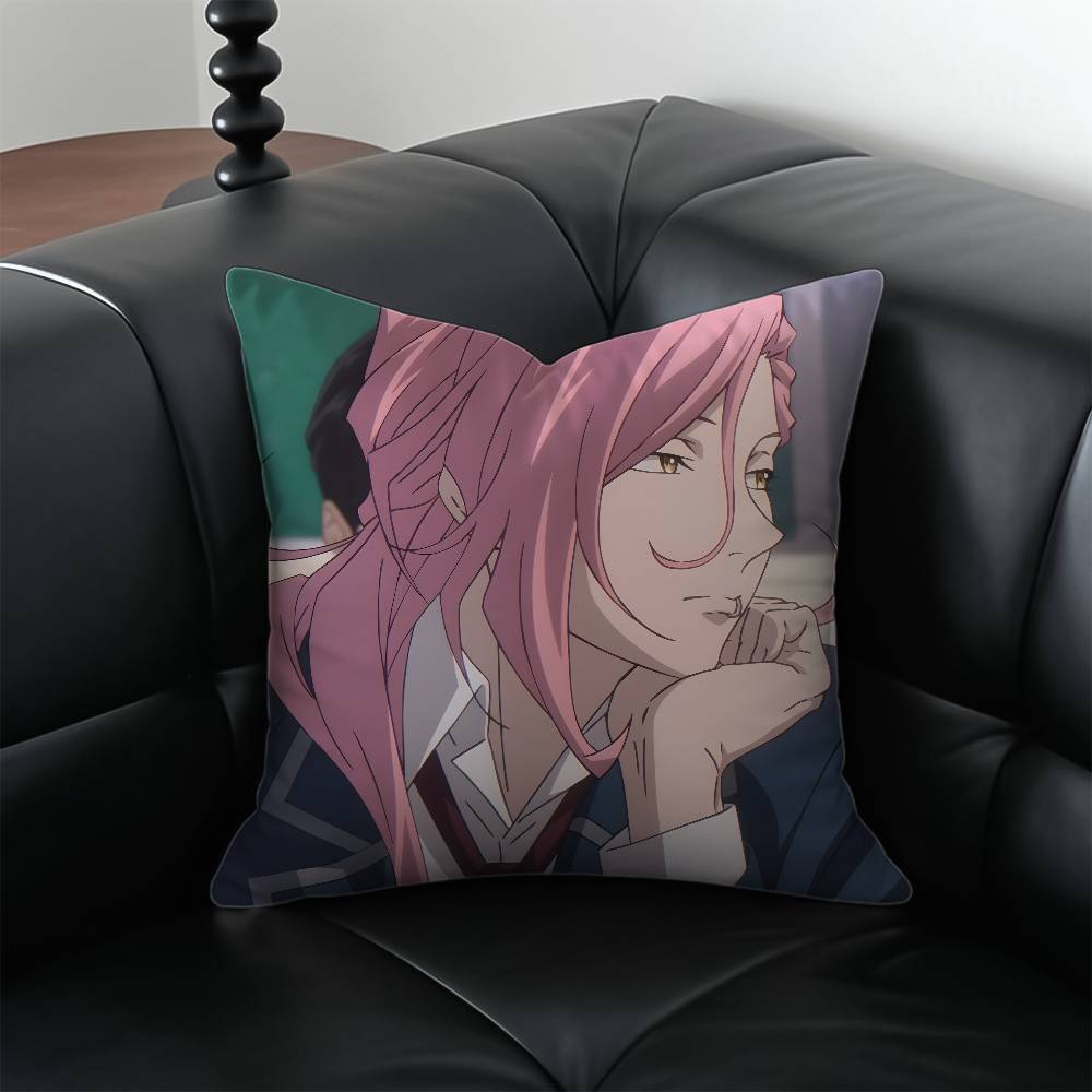 Cool Boy SSk8 The lnfinity Pillow Case Antidustmite Pillowcase Invisible zipper silky short plush Sofa cushion cover