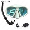 JUNHAIINS diving mask Low capacity multi-purpose diving mask Adult scuba diving mask Men's and women's diving goggles Diving 3