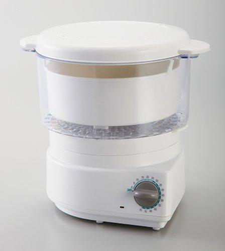 AL COLLE [Easy Steaming! Compact Single-tier Food Steamer] AFS-650/W
