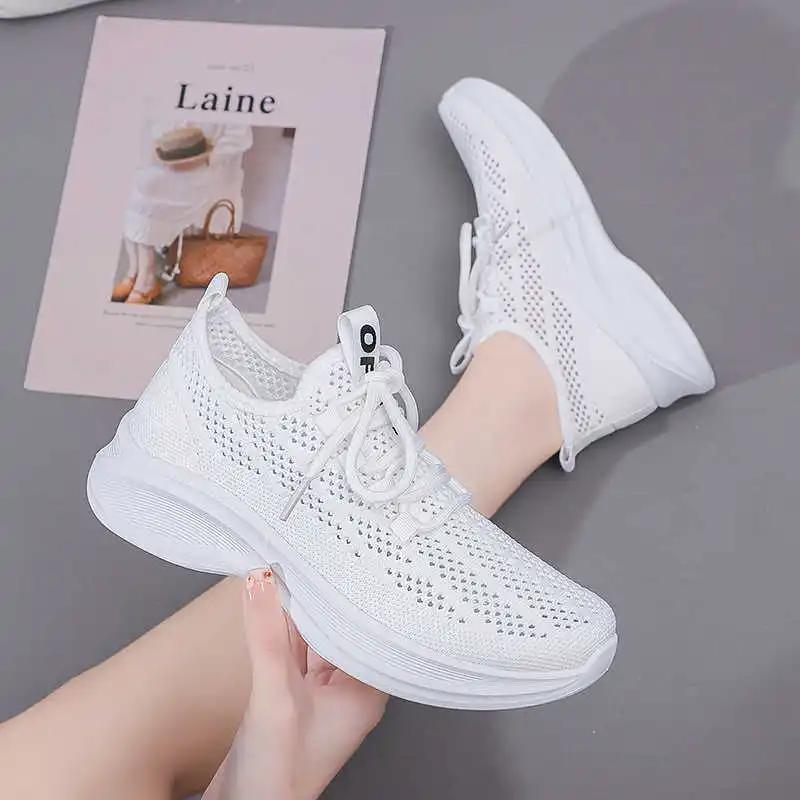 Fashion Road Winter Gray Woman Shoes Casual Womens Designer Sneakers Designer Trainers Sport Excercise Sapatos Sport Nice Deadlift