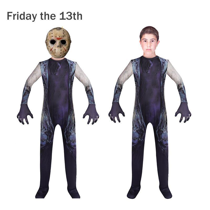 Jason Voorhees Halloween Costume Set For Kids Perfect For Cosplay Parties And More!