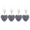 E56C 4pcs/set Tablecloth Weights with Clip Table Cloth Pendant Supplies