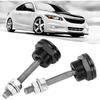 Universal Hood Pins 22mm Aluminum Quick Release Lock Heavy Duty Automotive Fastener Set 2 Pack