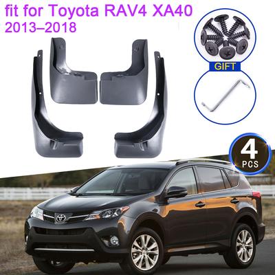 4x pentru Toyota RAV4 RAV 4 XA40 2013 2014 2015 2016 2017 2018 Apărătoare de noroi Apărătoare de noroi Apărători de stropire Aripa roată de mașină