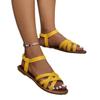 Große Größe Sommer Neue Schuhe, Mode Flache Schuhe, Koreanische Sandalen, Römische Schuhe Strand Schuhe Damen Schuhe