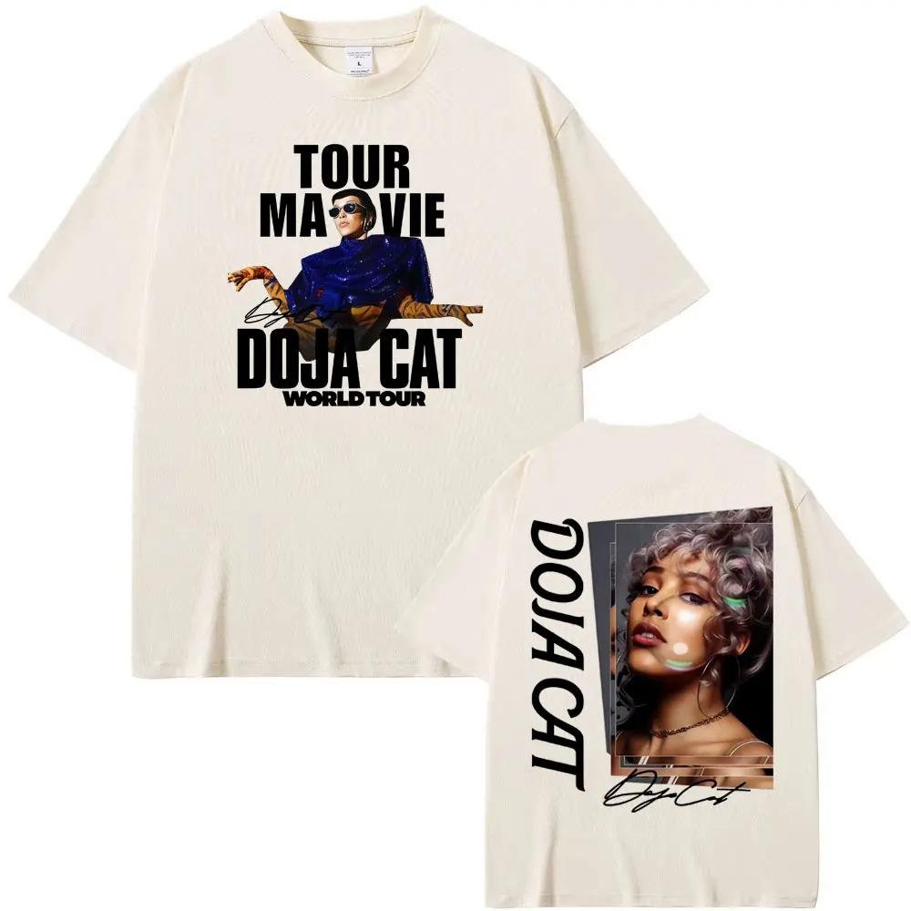 Doja Cat Singer 2026 World Tour Graphic TShirt Unisex Vintage Aesthetic 100 Cotton Casual Soft Women And Men Tshirts