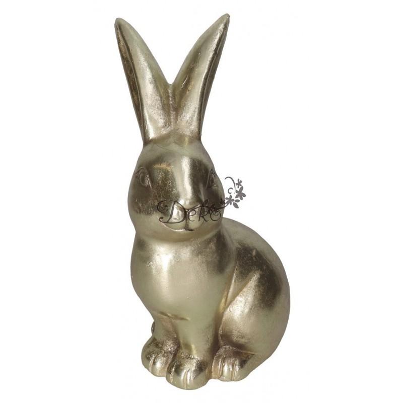 CERAMIC EASTER BUNNY GIANT FIGURINE