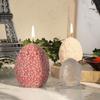 Scented Candle Silicone Mold Egg Flower Resin Epoxy Casting Mold Oval-Wax Mold Plaster Soap Mold Handmade DIY Craft