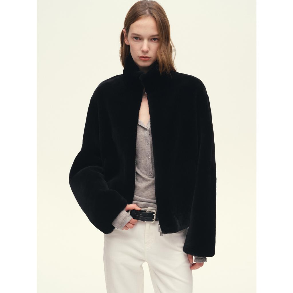Faux Fur, Imitation Mink Short Fur Coat For Women