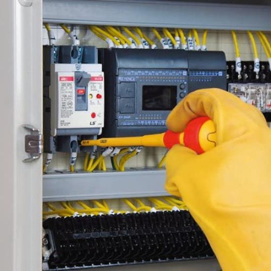 ANEX Slim Insulated 1000V x 100 7900 Purchase of Screwdriver, Compatible, +2 No. (Bulk 6)