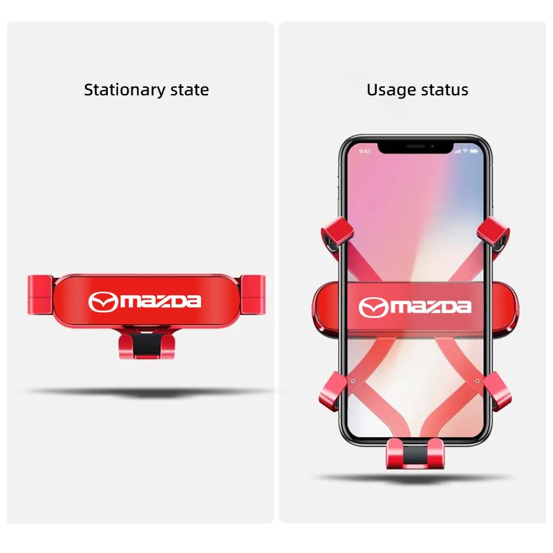 360 ° Adjustable Car Phone Holder Air Vent Mount Stand For Mazda 6 2 3 CX50 CX60 BT-50 CX5 CX30 MX-5 CX3 CX8 Atenza CX80 CX70
