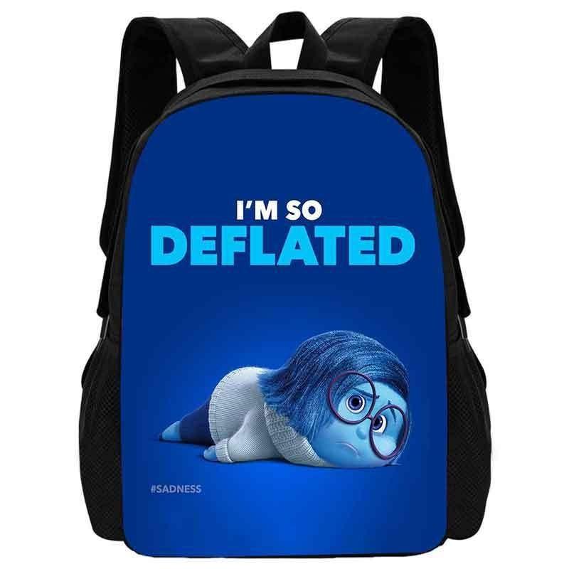 Adorable Cartoon Backpack For Kids Spacious Oxford Cloth School Bag For Grades 1-4