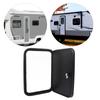 RV Storage Baggage Door with Flat Lock Keys Heavy Duty UV Protection RV Camper Hatch Door