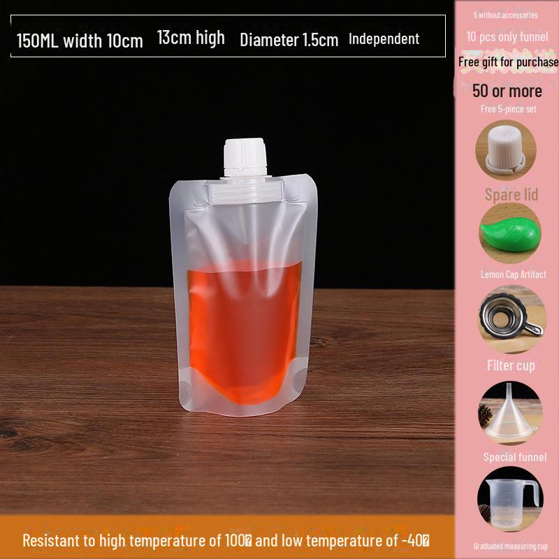 Portable Music Festival Water Bag - Food Grade, Disposable, Essential for Concerts