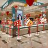 Porcelain Year of the Horse Decorations - Spring Festival Mall & Annual Meeting Atmosphere Scene Layout Sign