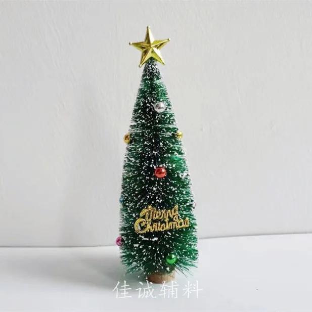 1PCs Christmas Decoration Xmas Tree Decor Small Cedar Pine for Home Party New Year  Navidad Festival Ornaments DIY Kids Gift