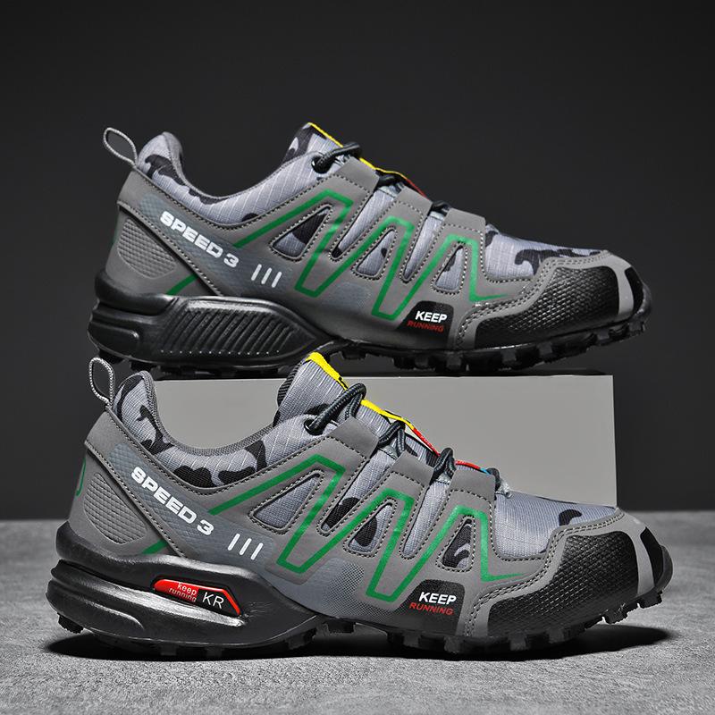 

Большой размер 4748 сетчатые дышащие походные походные внедорожные туфли легкие нескользящие спортивные туфли уличная повседневная мужская обувь 48