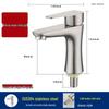OEING Slim Waist Stainless Steel Basin Mixer Faucet