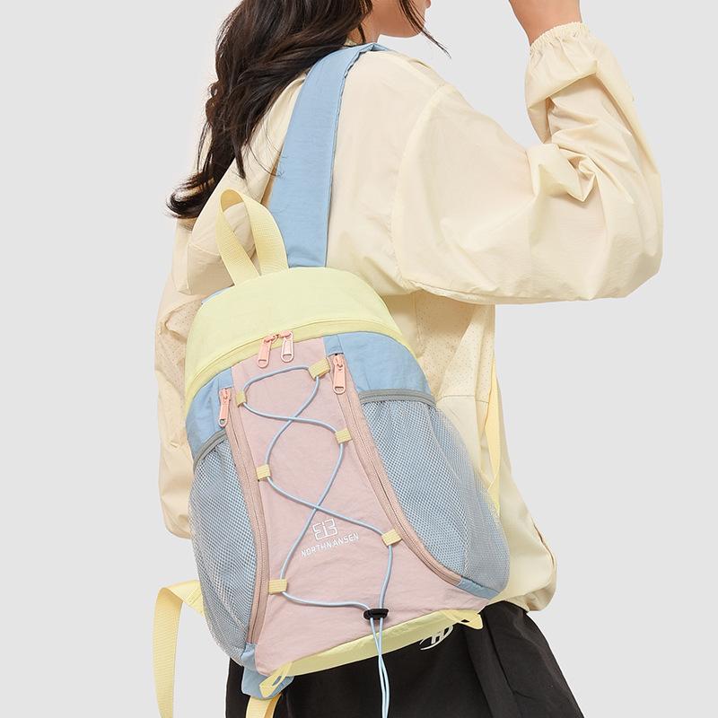 Schoolbag1011 new fashion outdoor appearance travel large capacity light camping casual women's college student backpack