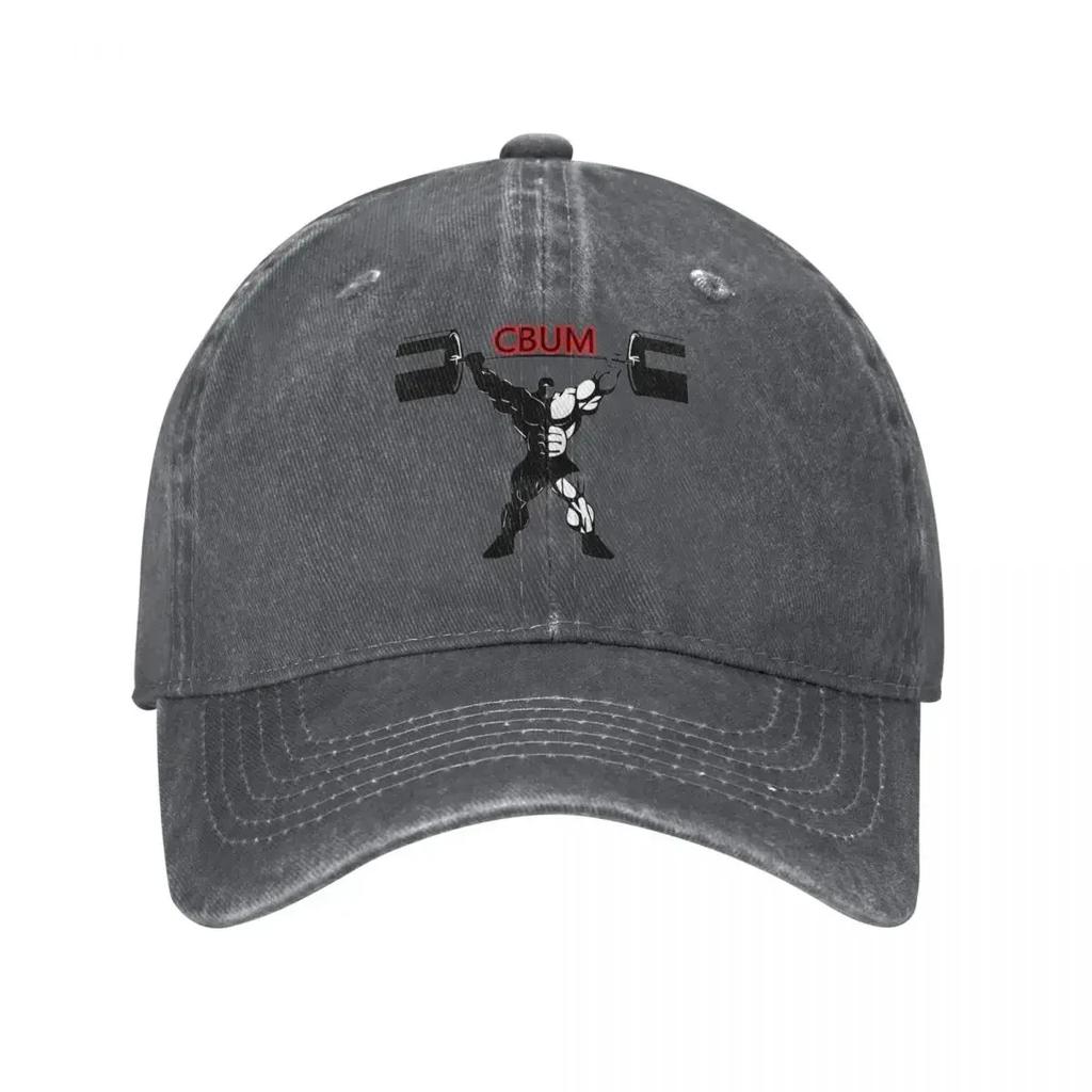 Fitness CBUM Baseball Cap Vintage Distressed Denim Thavage Muscular Gym Snapback Cap Unisex Outdoor All Seasons Travel Hats Cap