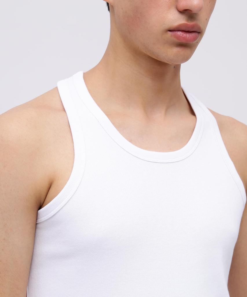 AVIREX DAILY RIB TANK TOP 6143503 L Size 001 White