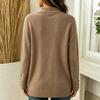 Women's Sweater, Button-Front, Long Sleeve, Loose Fit for Fall and Winter