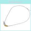 Elegant 2021 New Style Womens Necklace Featuring Two-tone Plated Wings For Fashionable Sweater Jewelry