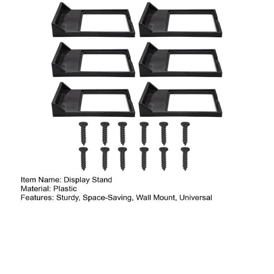 Wall Mount Display Stand for LEGO Helmets Plastic Hanging Showcase Rack Easy-installation Helmet Display Shelf