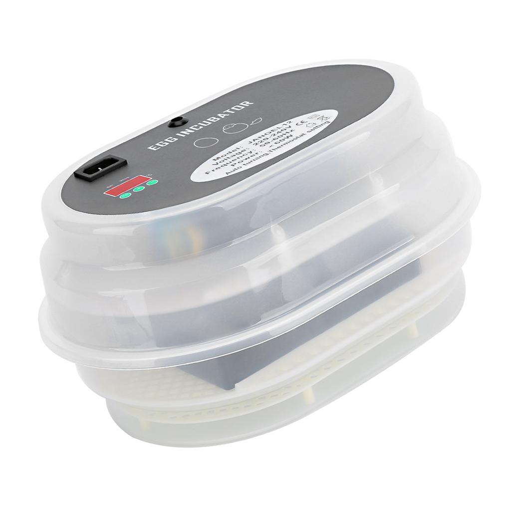 Automatic Digital Poultry Hatch 12 Eggs Egg Incubator for Hatching Chicken DuckUK Plug