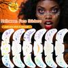 1pcs Halloween Party Waterproof Temporary Tattoos Stickers For Women Kids Vampire Bat Fake Tattoo Stickers Face Makeup Party