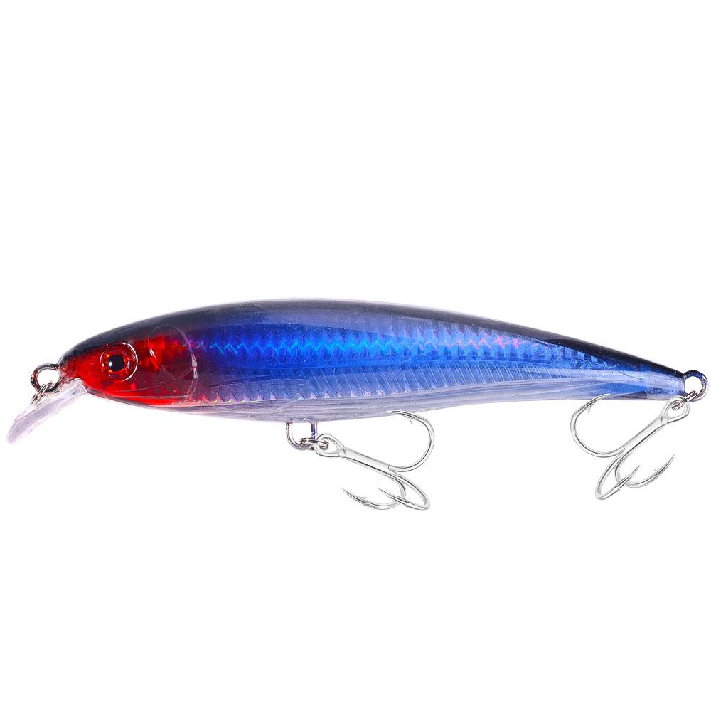HENGJIA 1 stk 16cm 42g Laser Minnow Fiske Wobbler for Bass Gjedde Abbor Stor Sluk Dykkende Agn med Skarp Krok
